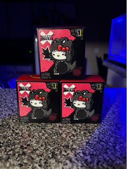 HELLO KITTY GODZILLA MCDONALD