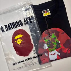 BAPE Camo Color Big Ape Head “TEE”