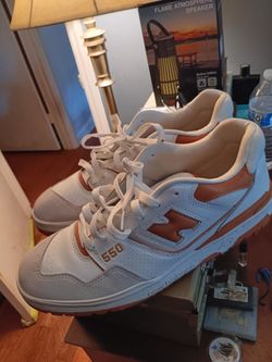 New Balance 550 White Tan Sneakers