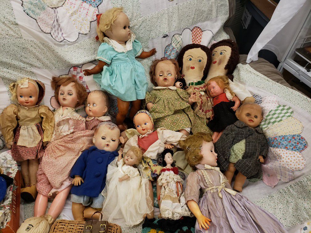 Assorted Antique Dolls- Make An Offer