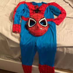Marvel Avengers Padded Spider-Man Halloween Costume Size 5-6 
