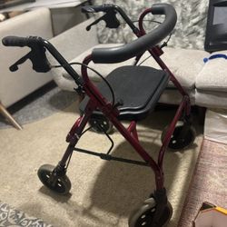 Nova Cruiser Deluxe Walker With Hand Breaks 