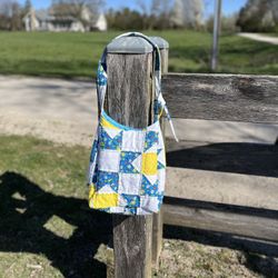 Vintage Quilt Upcycled Tote Bag #mothersday 