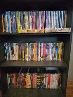 Large Lot of DVDs and a few Blu-rays