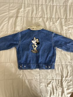 VINTAGE Disney store Mickey corduroy denim jacket