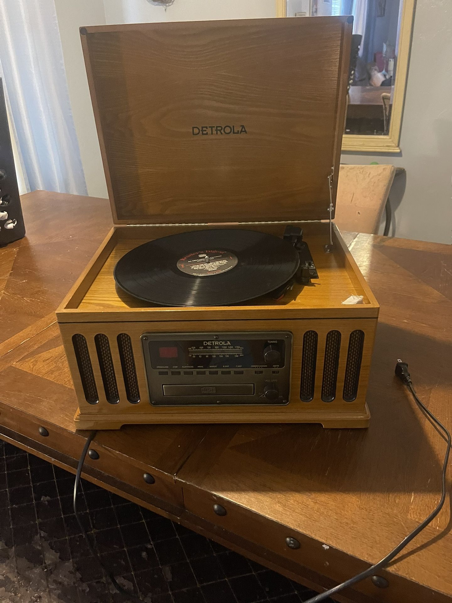 Vintage Record Player 