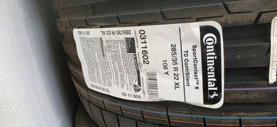 Continentap  285/35 R 22 XL tires