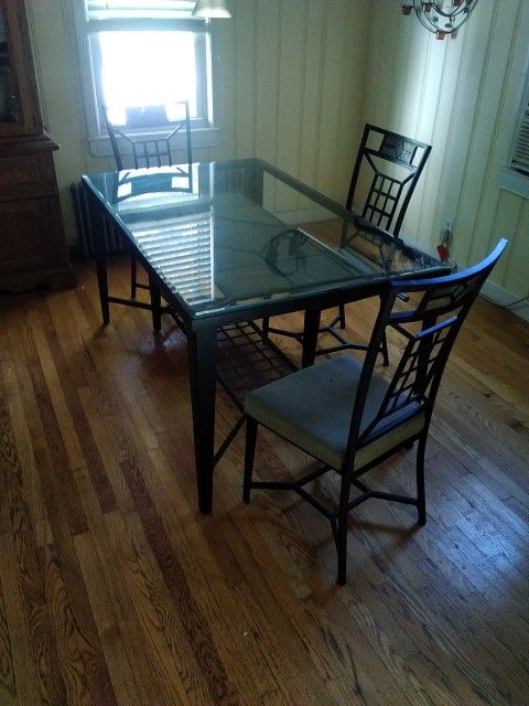 Glass Dining Room Table