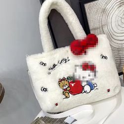 Hello Kitty Plush Shoulder Bag