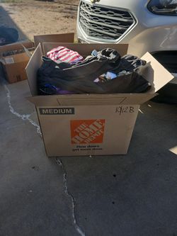 Box Of Sizes 10-12 Boys Clothing (80+ Pieces)