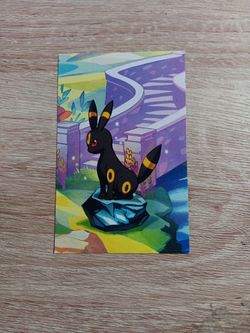 Umbreon Pokémon Art Print Card