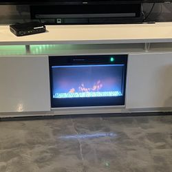 Modern fireplace
