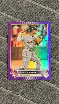 Houston Astros Jeremy Pena Rookie Card