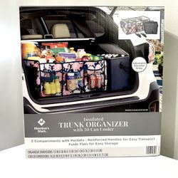 Member's Mark Insulated Trunk Organizer and 30-Can Cooler