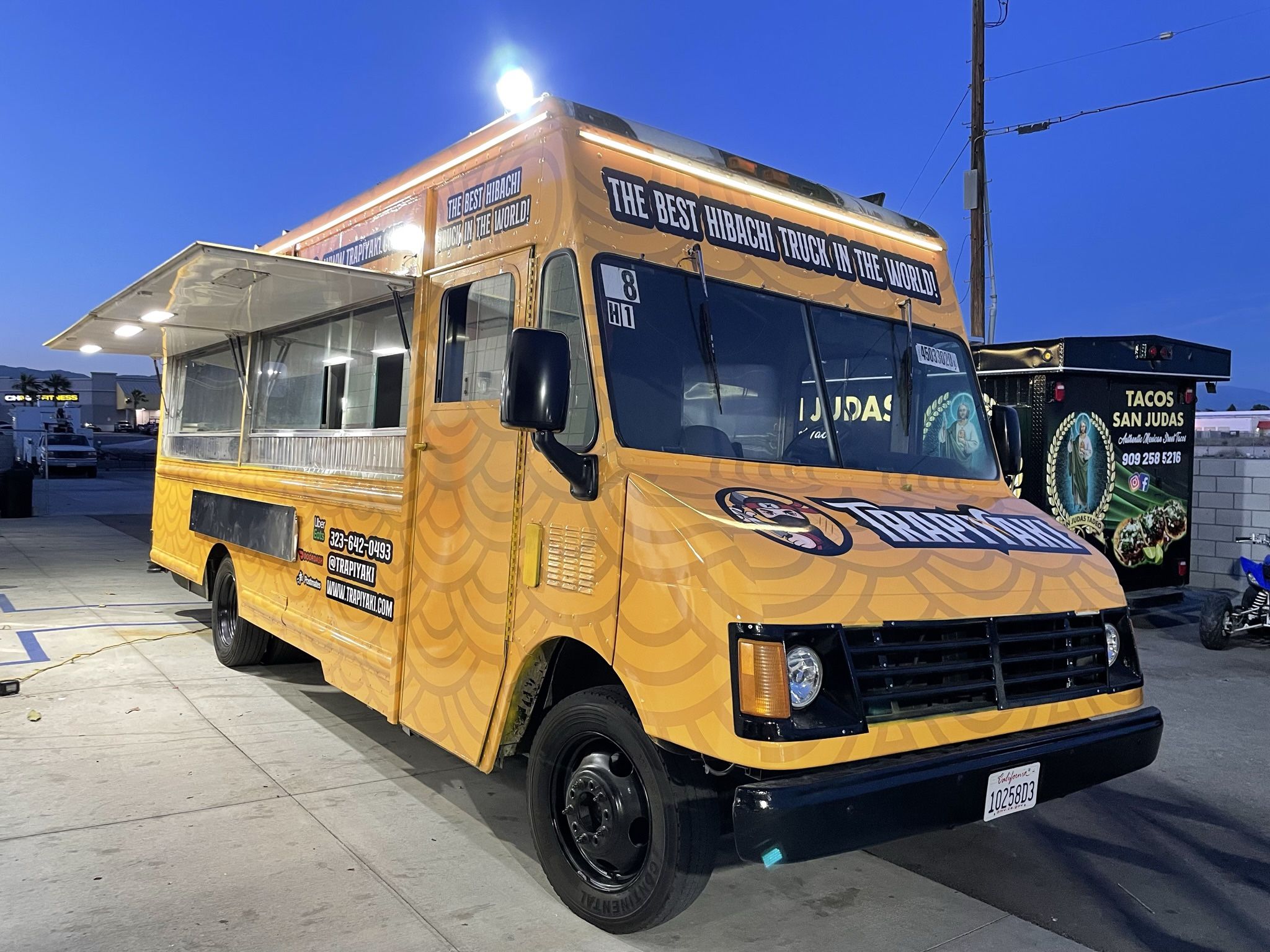 Hibachi Truck, Lunch Truck, Food Truck, Lonchera