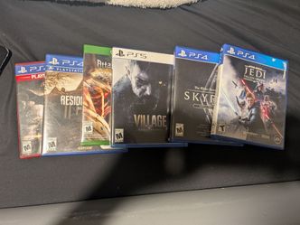 PS4, PS5 games and 1 Xbox One game