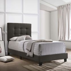 Brand New Twin Bed with Mattress / Cama Twin Con Colchón Todo Nuevo a Estrenar …. Fast 🚚