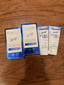 Secret Deodorant Bundle - $12