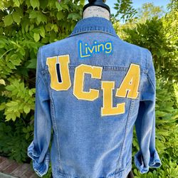 Women's UCLA Jean Jacket-XS