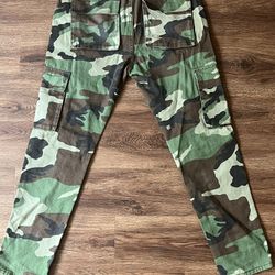 Green Camo Jeans