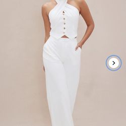 Wide Leg Pant Set
