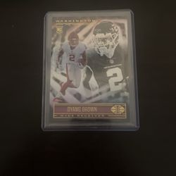 Dyami Brown 2021 Panini Illusions #81 Rookie RC STARLIGHT SP