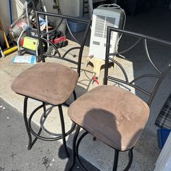 two bar chairs