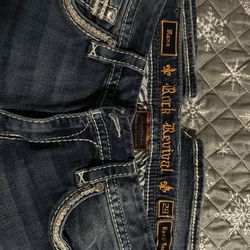 Rock Revival and Miss Me jeans