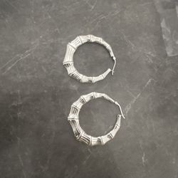 Sterling Silver Hoops 