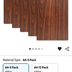 Five brand new larger clipboards