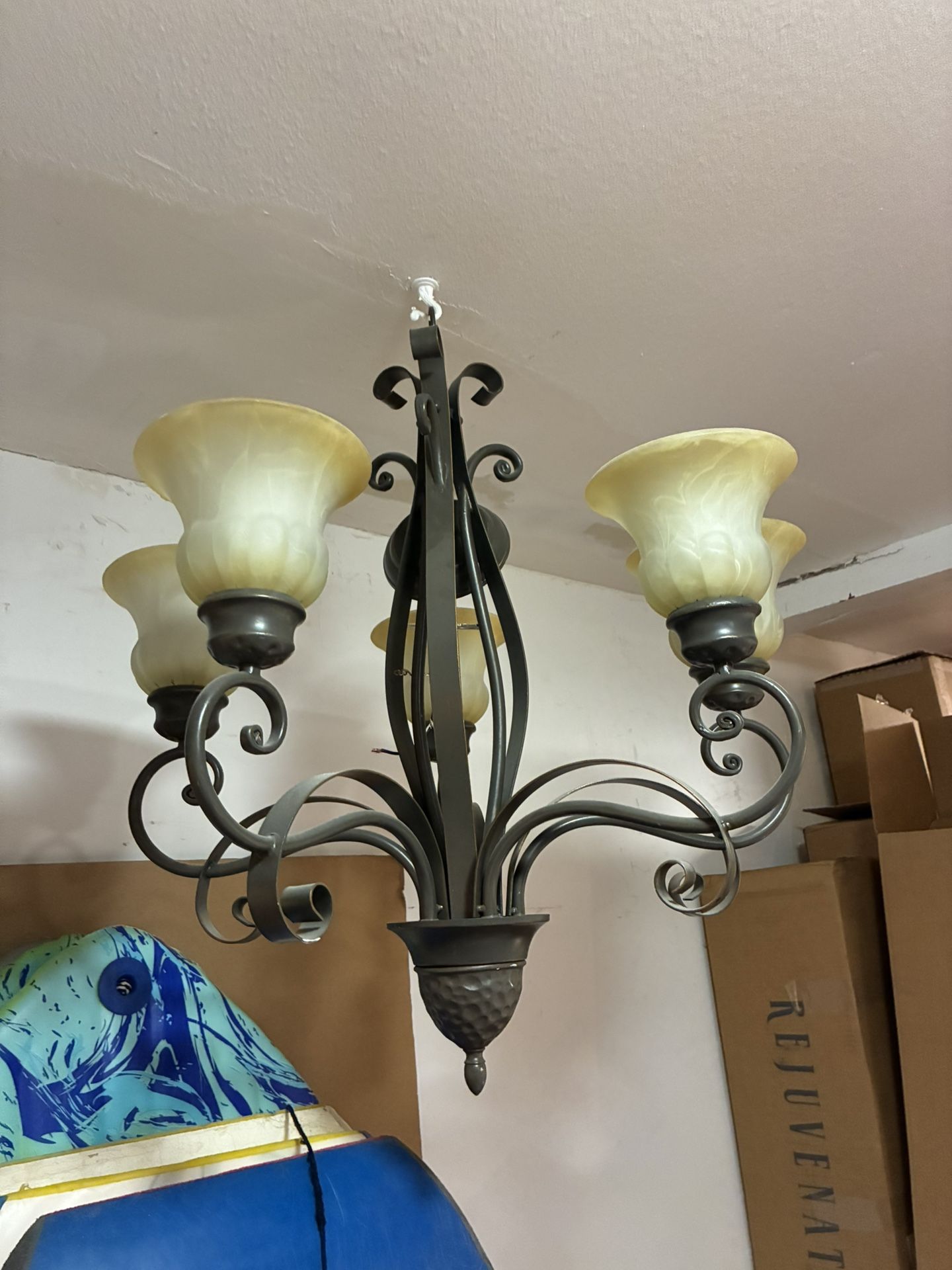 Oil Rubbed Chandelier