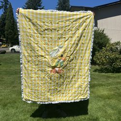 Vintage 1970’s Danny The Duck Baby Quilt