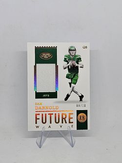 2020 Sam darnold patch rare card
