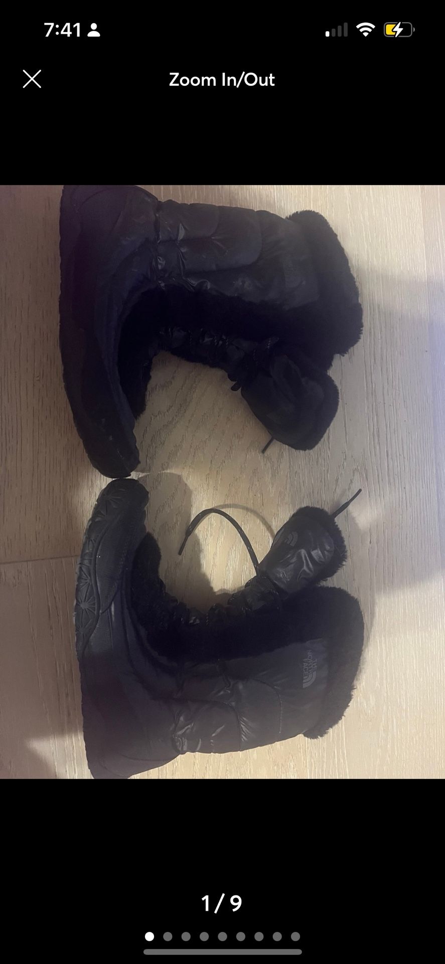 North Face Fur Boots