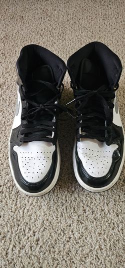 Air Jordan 1 High Black White Sneakers
