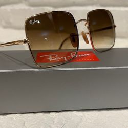 NEW RAY-BAN 1971 Gold Frame With Brown Lens