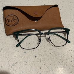 Brand New Ray Ban Frame (Black Metal And Olive Green)