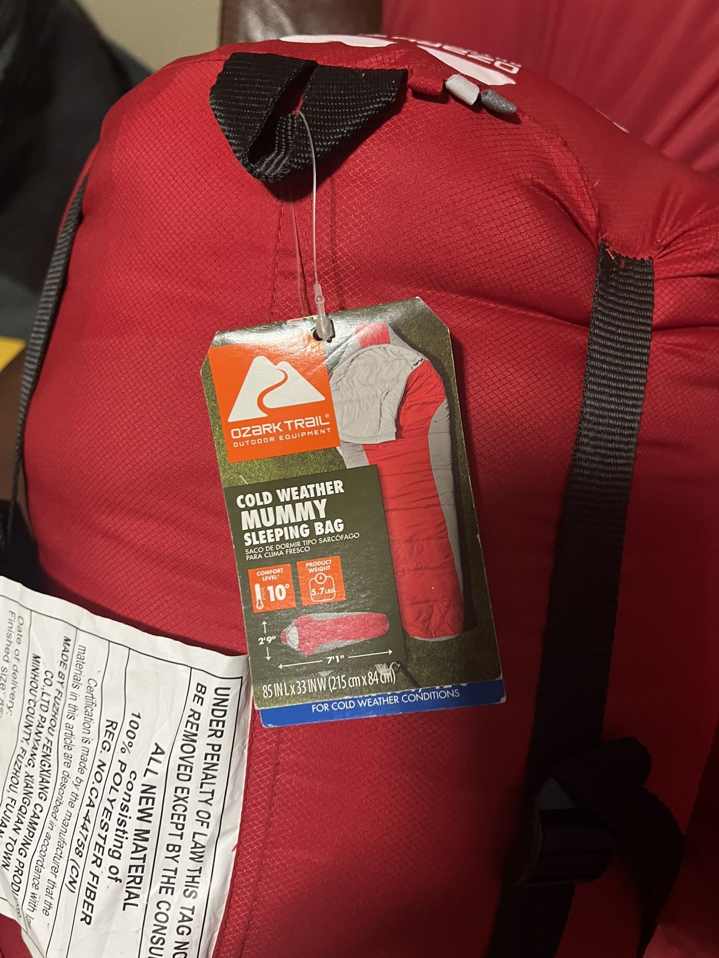 Brand New - Ozark Trail 10degree Sleeping Bag