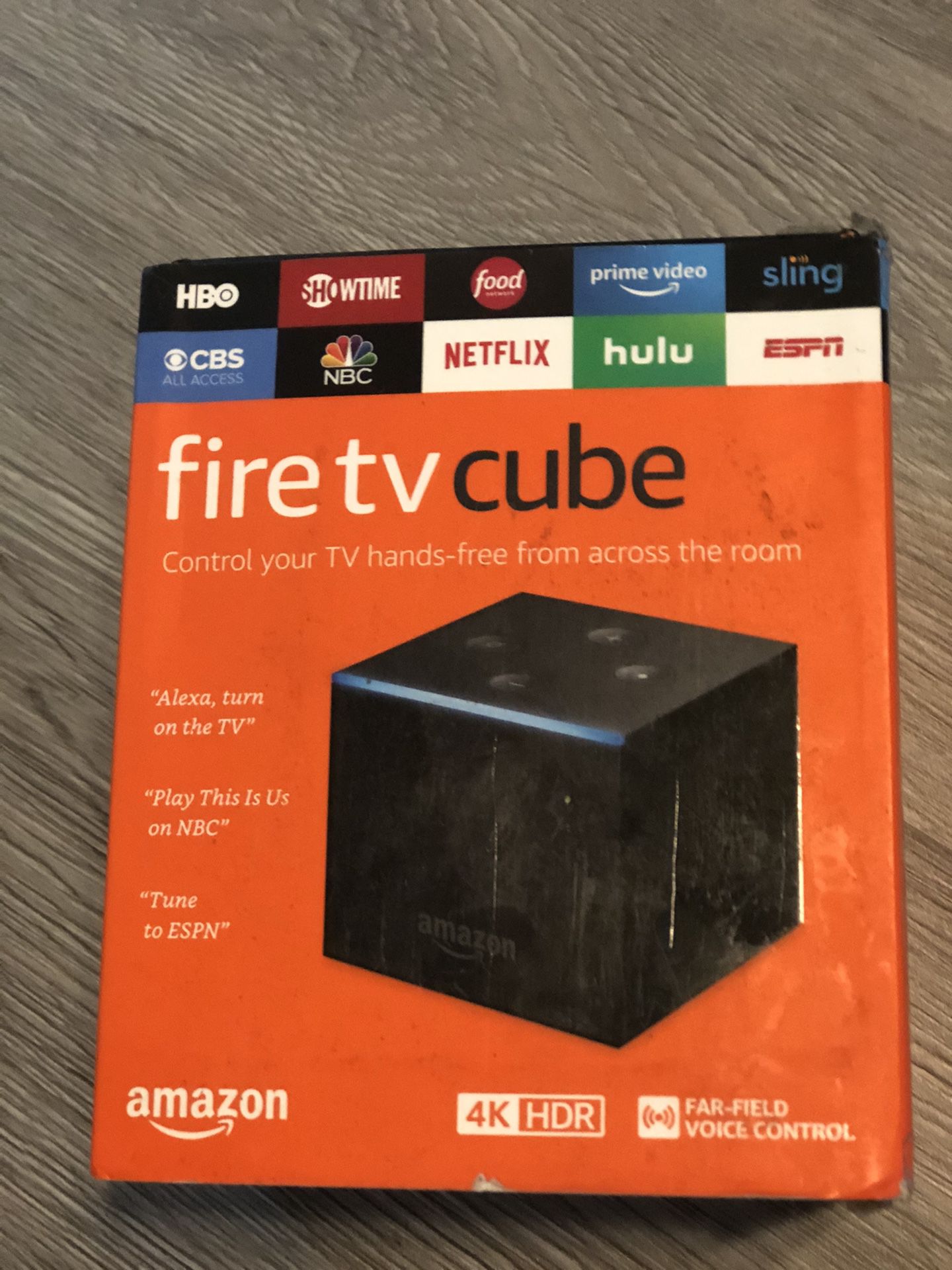 Amazon fire tv cube 4K New