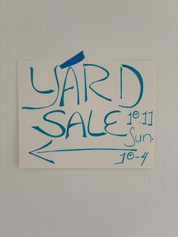 Yard Sale