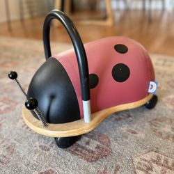 WheelyBug Ladybug Ride On Roller