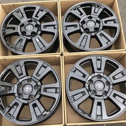 20” Toyota Tundra factory wheels rims gloss black new Sequoia