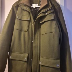 Calvin Klein Peacoat Style MENS Jacket 