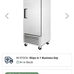 Commercial Freezer Single Door ( True)