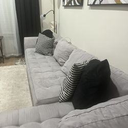 Light Gray Sectional 