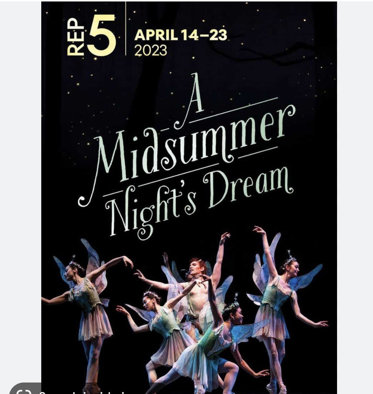 2 Tickets — Awesome Seats To Midsummers Nights Dream