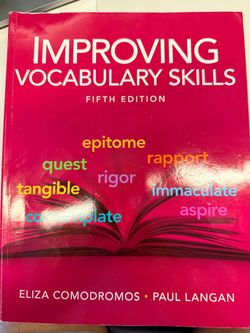 Improving Vocabulary Skills