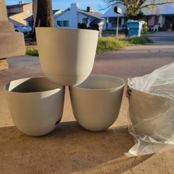 Plant Pot, Flower Pot, Pottery Set 
