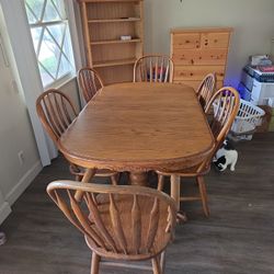 Solid wood Table Set
