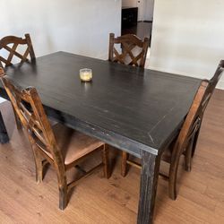 Dining Table And Chairs 
